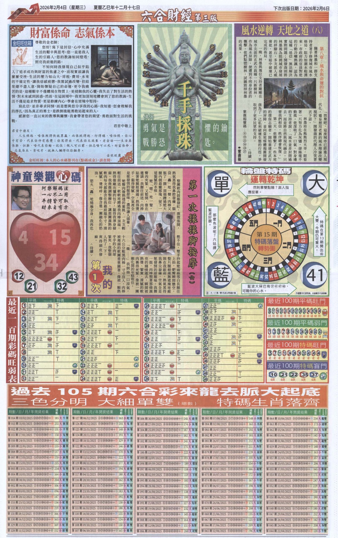 015期六合财经C加大版[图]